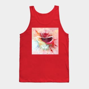 RED RANGER IS THE GOAT MMPR Tank Top